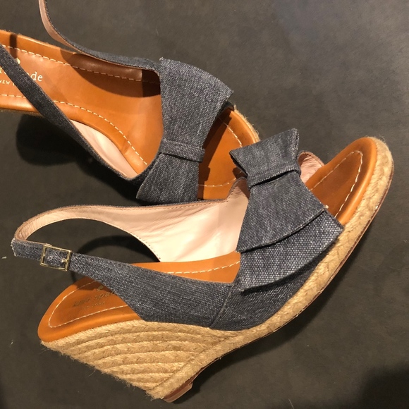 Kate Spade Shoes - Kate Spade Wedge Espadrille sandals size 9